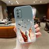 RE46 Muslim Girls Hijab Transparent Phone Case for Motorola Moto Edge 20 30 40 50 S30 Fusion Ultra Pro Neo Lite + G200 G23