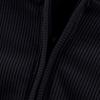 Casual Women's Color Sexy Long-sleeved Pullover Zipper T-shirt Top