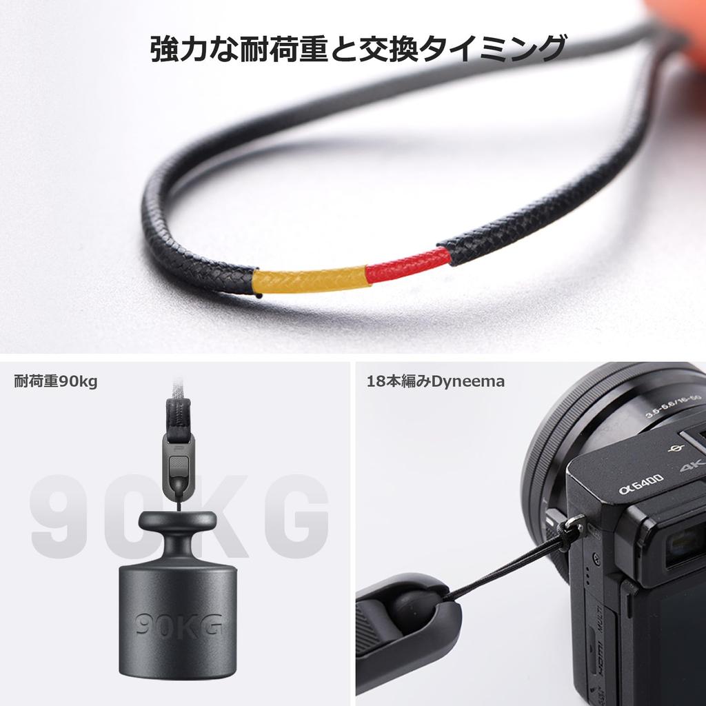 PGYTECH Air Camera 90kg Weight Adjustable Easy To Neck Wide Shoulder Quick Release System Strap, Capacity, Length, Lightweight, Flexible,