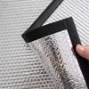 Heat Insulation Thermal Insulation Curtains Self-adhesive Blackout Sun Block  Office Room