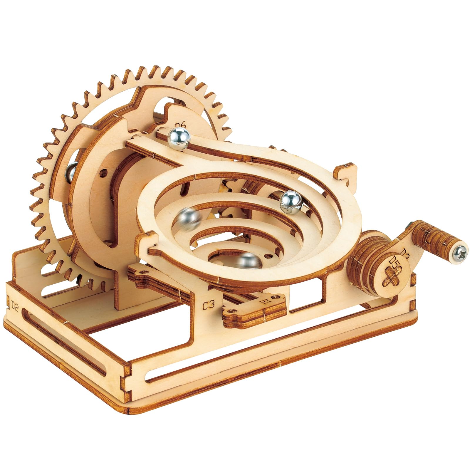 

Artec Wooden Spiral Coaster Craft Kit Perfect for and Includes and Ideal for elementary school students and those on summer (58447) - crafts, hobbies,