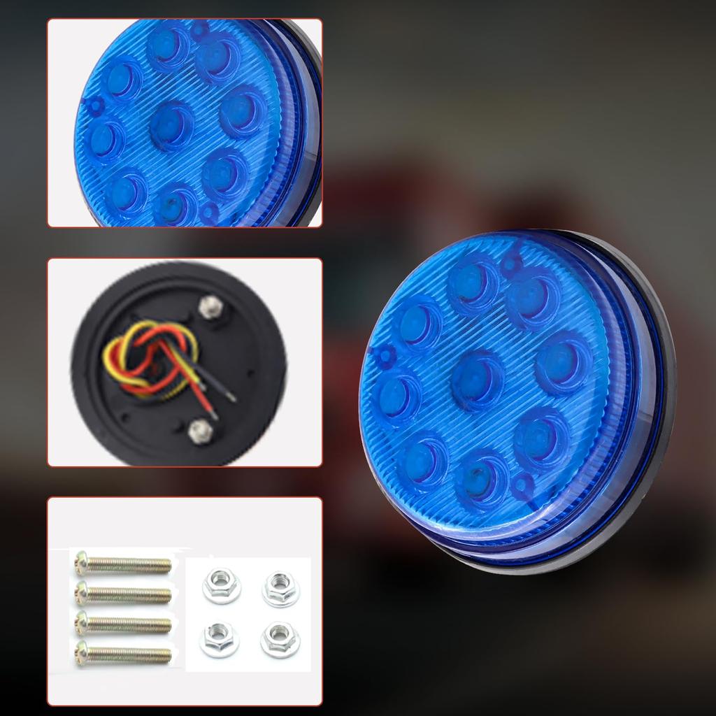 Ygmylandbb LED Truck Side Marker Lamp Shoulder Light Car Width Light 24V 9