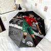 Cristiano Ronaldo Action Folding Umbrella Suitable For All Seasons Travel Outdoor Gift Umbrella