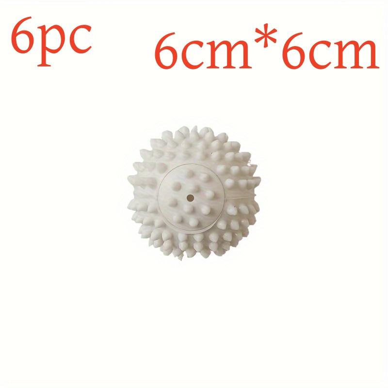 6pc Super Sized Laundry Ball Cleaning Ball Magic Concave Convex Spike Ball Drum Anti Winding Laundry Ball Drying Ball