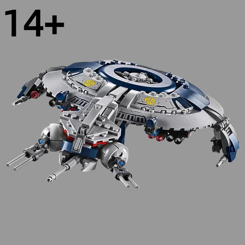 MOC 75233 Droid Gunship Building Blocks Model Bricks Space Fight Fighter 389PCS Toys For Kids Adults Birthday Christmas Gifts