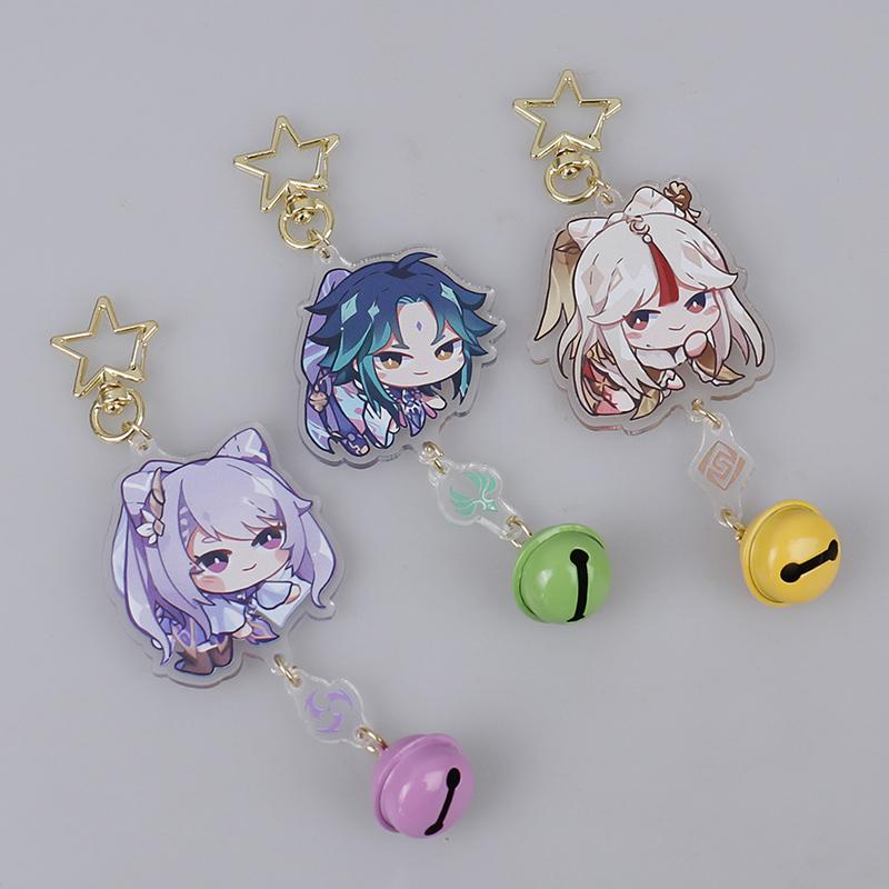 Paimon Keychain Buy Anime Keychain Genshin Impact Venti Paimon Player Diluc Klee Male ...