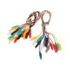 10Pcs/5Pcs Double-Ended Crocodile Clips Electrical Test Cable Wires Test Leads Tool