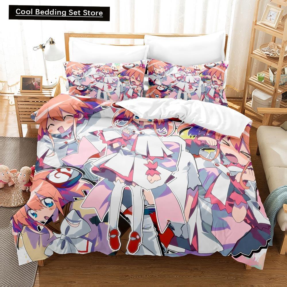 3D Printing Anime Kawaii Girls Rizelmine Bedding Set Single Twin Full Queen King Size Bed Set Adult Kid Bedroom Duvet Cover Sets