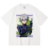 230 Gsm 100% Cotton Evangelion V5 Kagoru Print Unisex Heavy Cotton T Shirt