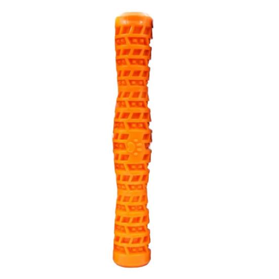 Dog Chew Stick Toy Squeaky Dog Teething Toy Textured Teeth Cleaning Dog Stick Toy for Aggressive Chewers