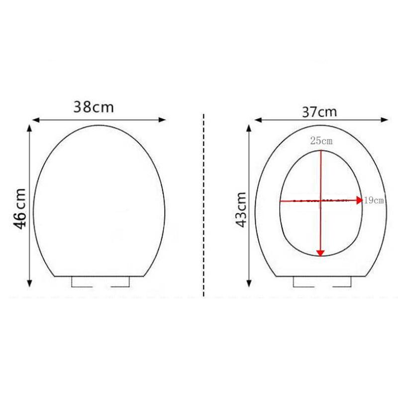 2 Teile/satz Four Seasons Universal-Toilettensitzkissen Stoffgewebe Toilettenmatte mit Reißverschluss Haushaltsweicher waschbarer Toilettenringbezug