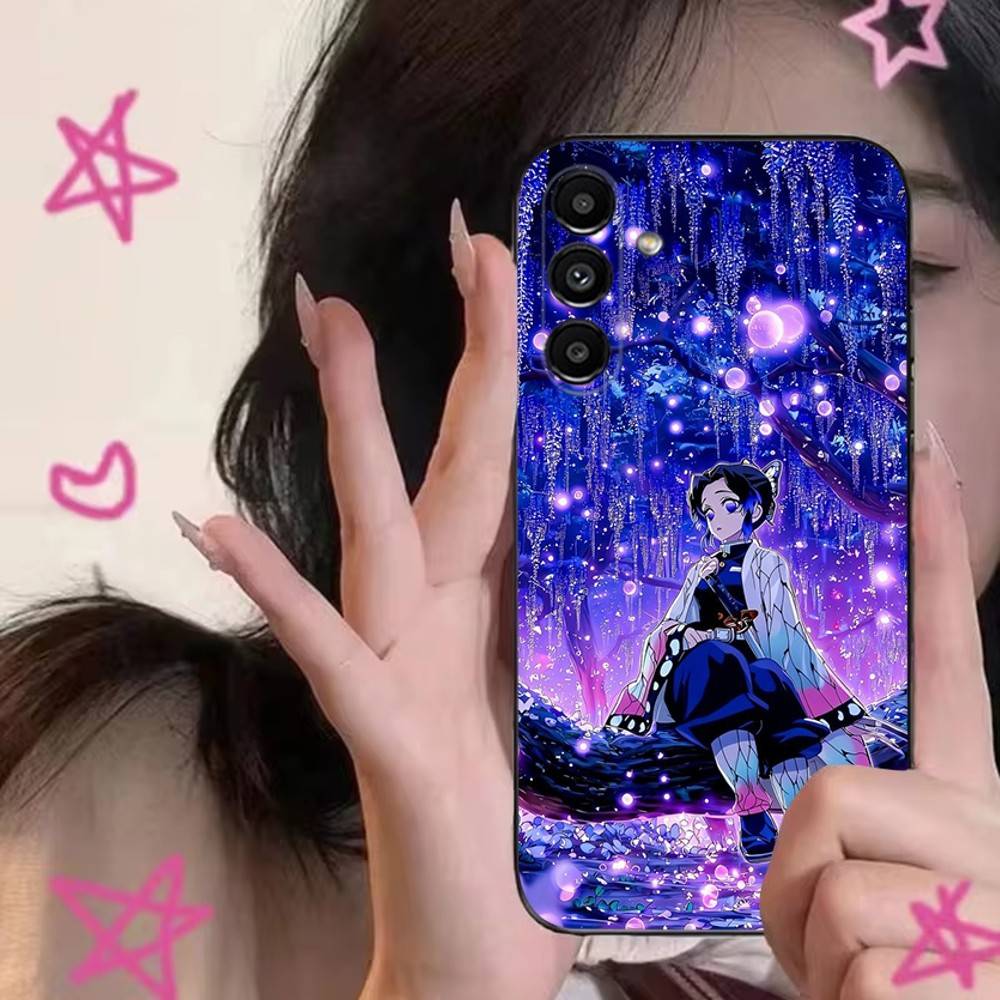 S-Shinobu Kocho Phone Case For Samsung S24,S21,S22,S23,S30,Ultra,S20,Plus,Fe,Lite,Note,10,9,5G Black Soft Cover
