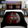3pcs Duvet Cover Set (1*Duvet Cover + 2*Pillowcase, Without Core),football club.C Print Bedding Set, Bedroom Decor, All‑Season, Birthday Gift