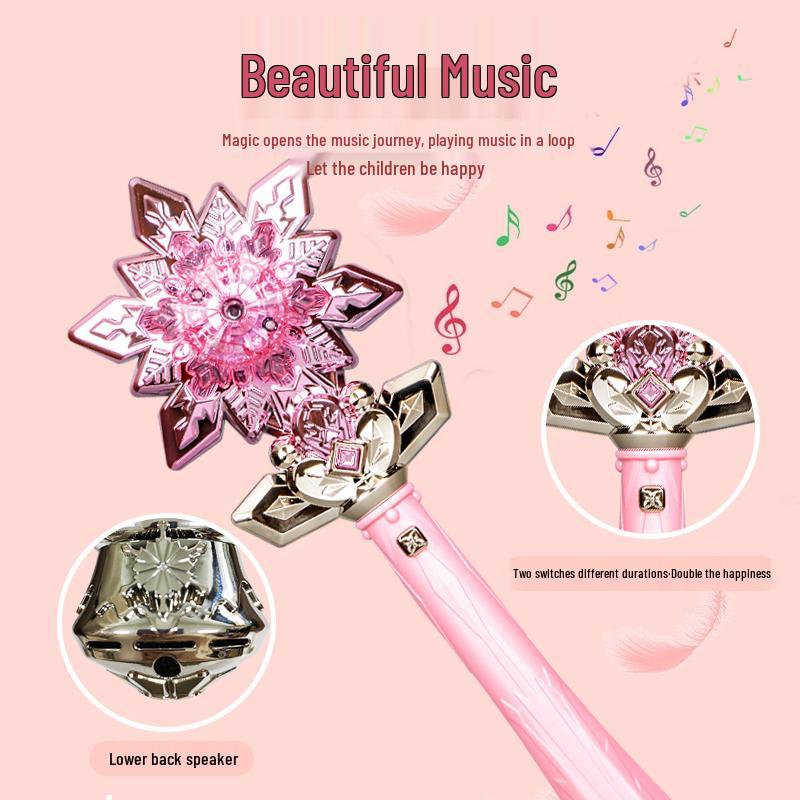 Luminous Fairy Princess Magic Wand Toy for Kids