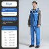 Raincoat and Rain Pants Set for Men, Separate Pieces, Extended and Thickened, Suitable for Motorcycle Riding, Full-Body Storm Protection