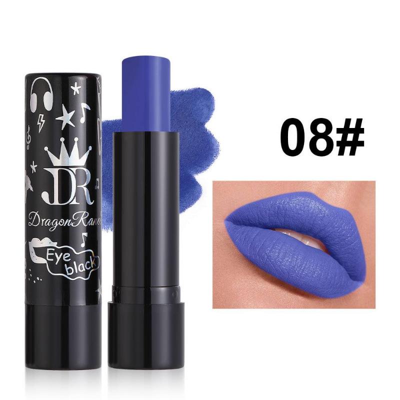 Halloween Matte Mist Lippenstift Wasserdicht Crayon Nude Feuchtigkeitsspendende Lippenbalsam Gesichtsfarbe Bühne Make-Up-Tool Kosmetik