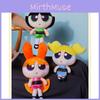 Adorable Powerpuff Girls Plush Toy Soft Cartoon Blossom Bubbles Buttercup Doll