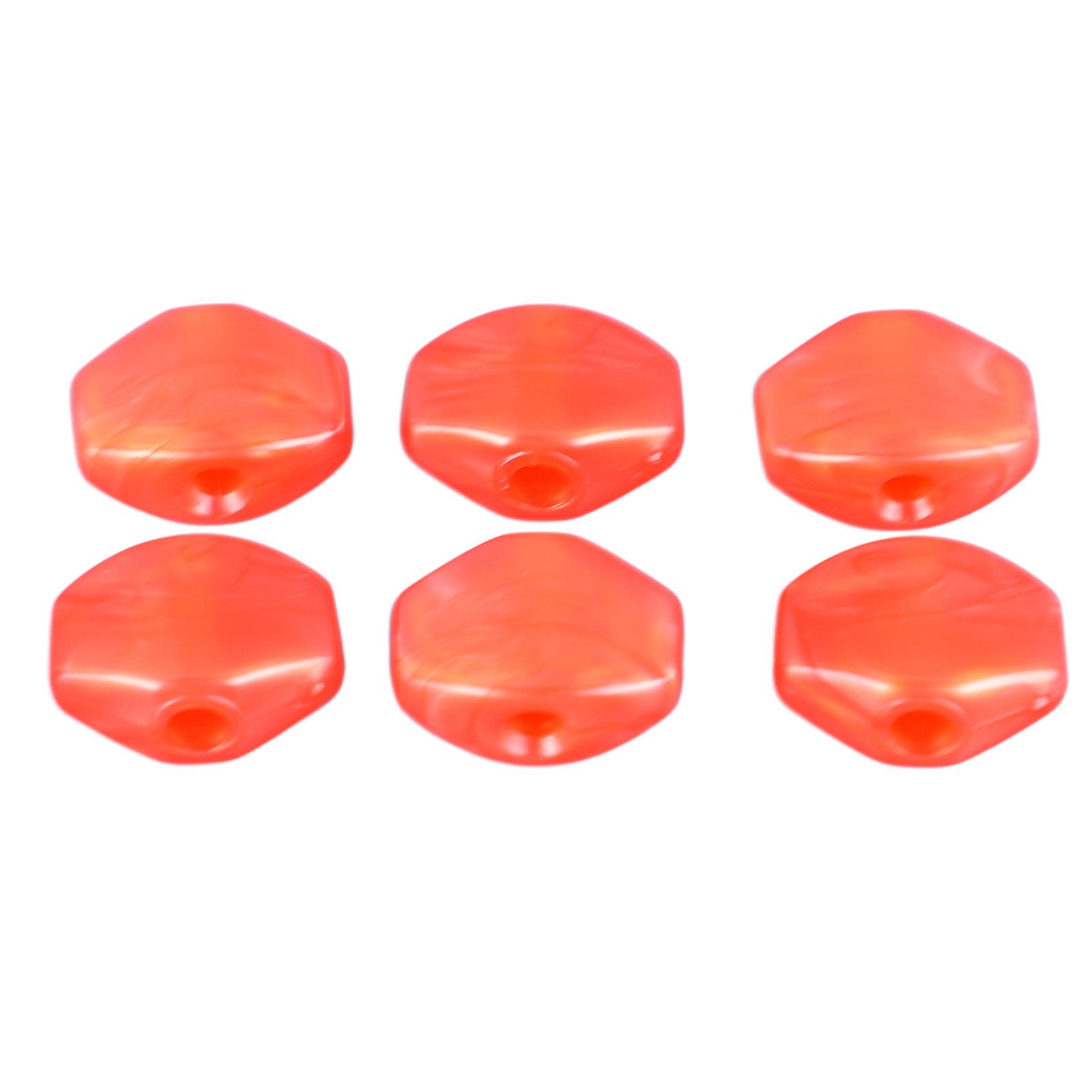 

6 шт. Колпачок для колка гитары Пластиковая крышка ключа колка Наконечник ручки колка для замены Красный