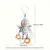 New Fun Kids Toys Rabbit Butterfly Parrot Penguin Car Hanging Toy Rattle Educational Holiday Celebration Gift for Thanksgiving, Christmas,Birthday