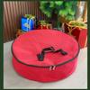 Holiday Wreath Storage Bag with Carry Handles, Label Window, Full Closure, and Fabric Storage for Seasonal Items