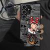 Mickey Minnie Maus Handyhülle Case für Samsung Galaxy S26 S25 Ultra S24 Plus S23 FE S22 S21 Note 20 10+ S20