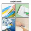 10M Masking Tape White Writable Sealing Self Adhesive Tape Waterproof for Art Painting Sketch Car DIY Paper School Supplies