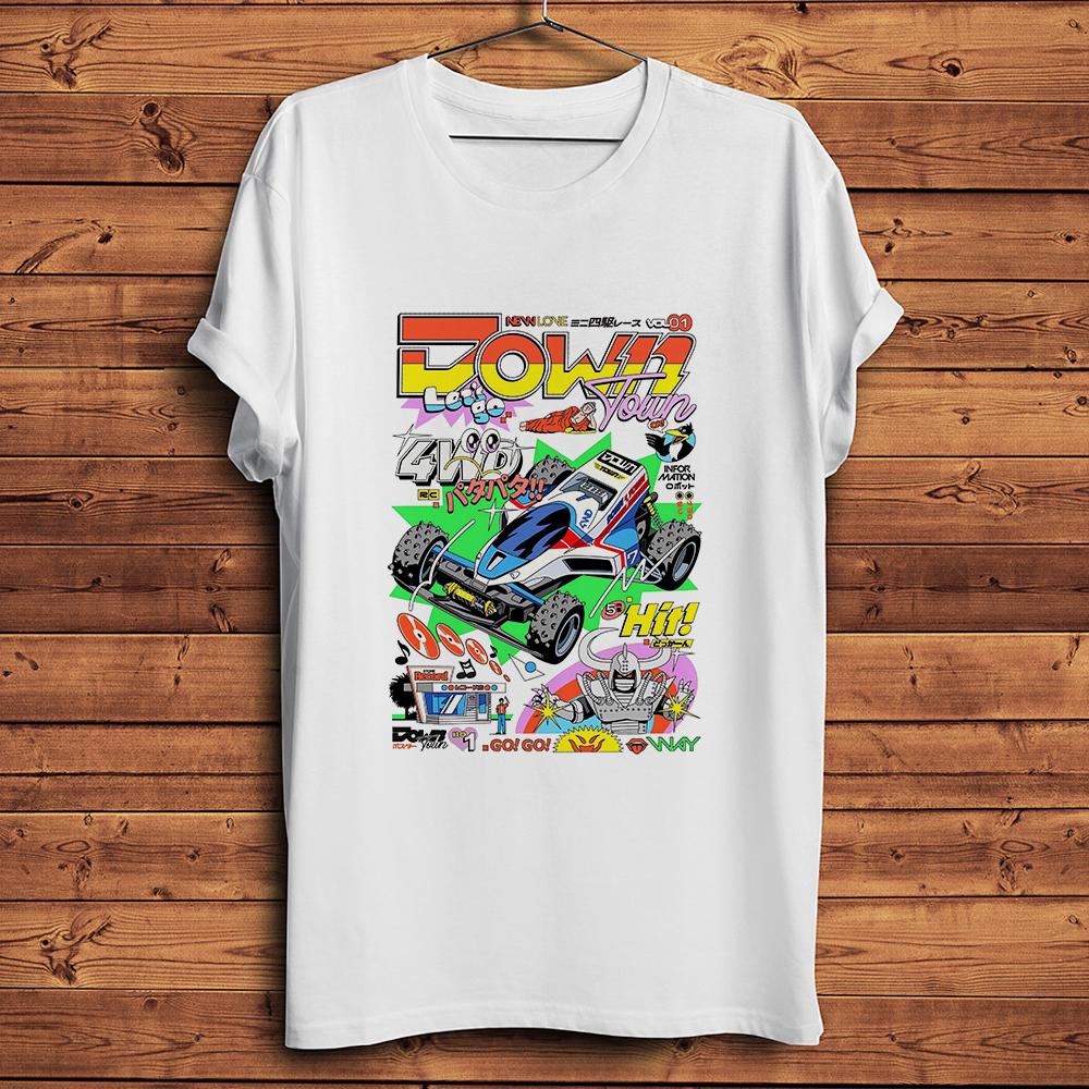 

Pop Art Style 80s Living Funny Vintage TShirt White Casual TshirtShort Sleeve Unisex Teenocracking Breathable Print 4XL