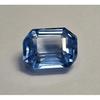 Emerald Cut Natural Aquamarine Blue 15-17 Ct Beautiful Certified Loose Gemstone