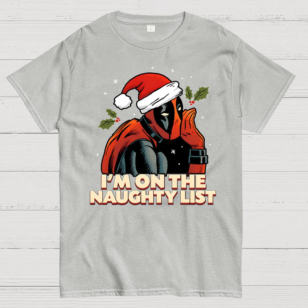 I‘m On The Naughty List Cotton Summer Casual Cool Loose T-Shirt