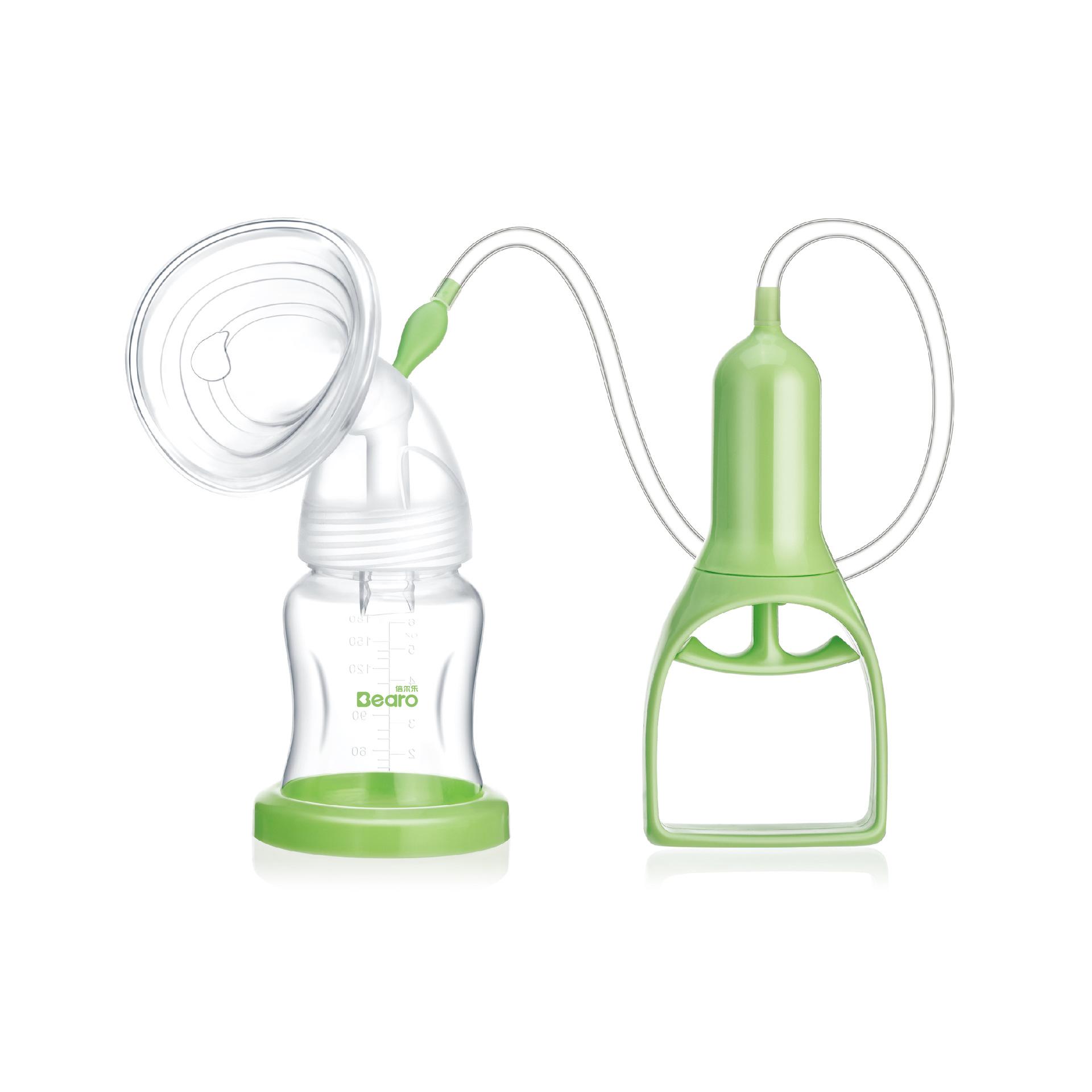 

Ручной молокоотсос ручной молокоотсос молокоотсос коллектор для груди и бесплатная бутылочка и соска светло-зеленый