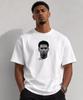 Jude Bellingham Portrait T-Shirt | Minimalist Football Graphic Tee | Black & White Soccer Fan Shirt