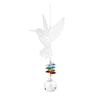 Hanging Metal Hummingbird Suncatcher Prisms Suncatcher Faux Crystal Window
