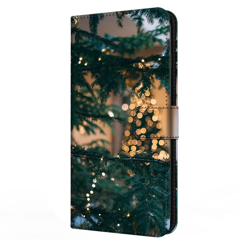 Leather Case For Honor 300 Honor300 Ultra Card Stand Book Cover For Magnetic Wallet Phone Bumper Merry Christmas Shell Flip Para