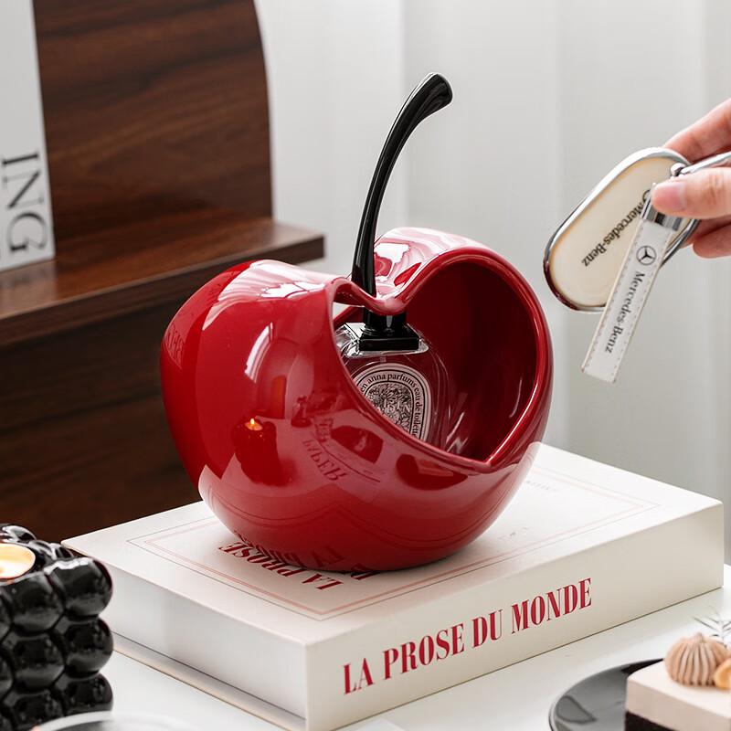 Светлая Роскошь Керамическое Яблоко Декор Фруктовая Тарелка