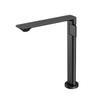 2024 New Hot Sale Black Brass Extra Long Spout Single Handle One Hole Basin Sink Mixer Faucet Lavatory Vanity Tap