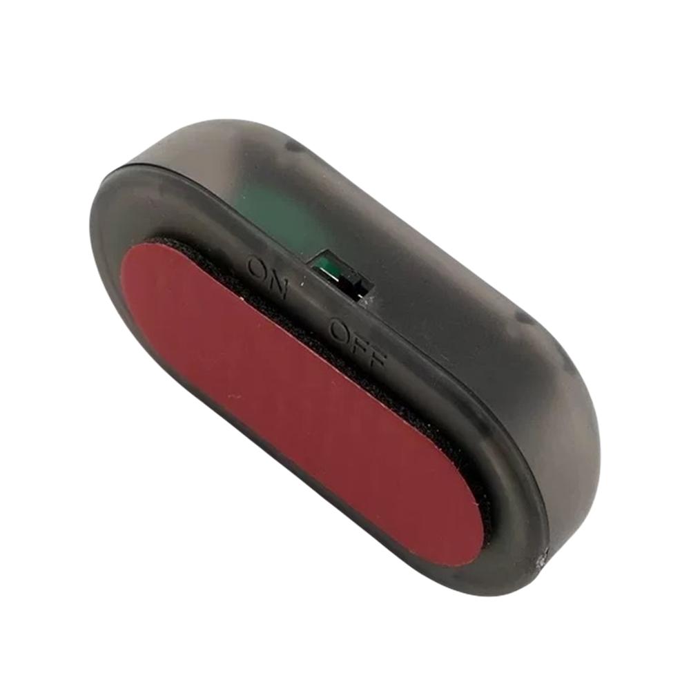 Solar Powered Car Fake Security Light Blue/Red Light Simulated Dummy Alarm Flashing Imitation Lamp Wireless Strobe Signal Alarm