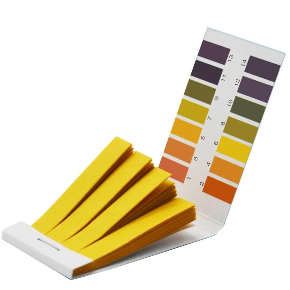 80 Strips/pcs Residual Chlorine Value PH1-14 Litmus Paper  Aquarium Measuring Instruments