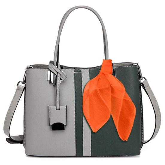 12Pcs Candy Color Square Chiffon Scarves Kids Magic Tricks Performance Props