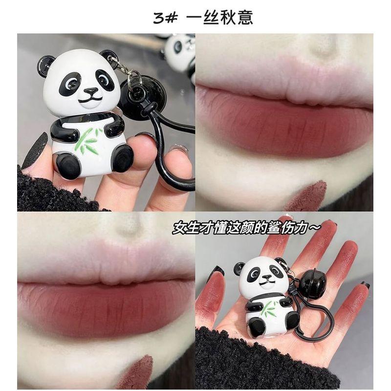 Art Value - Panda Bell Keychain Matte Lip Mud - 6 Colors