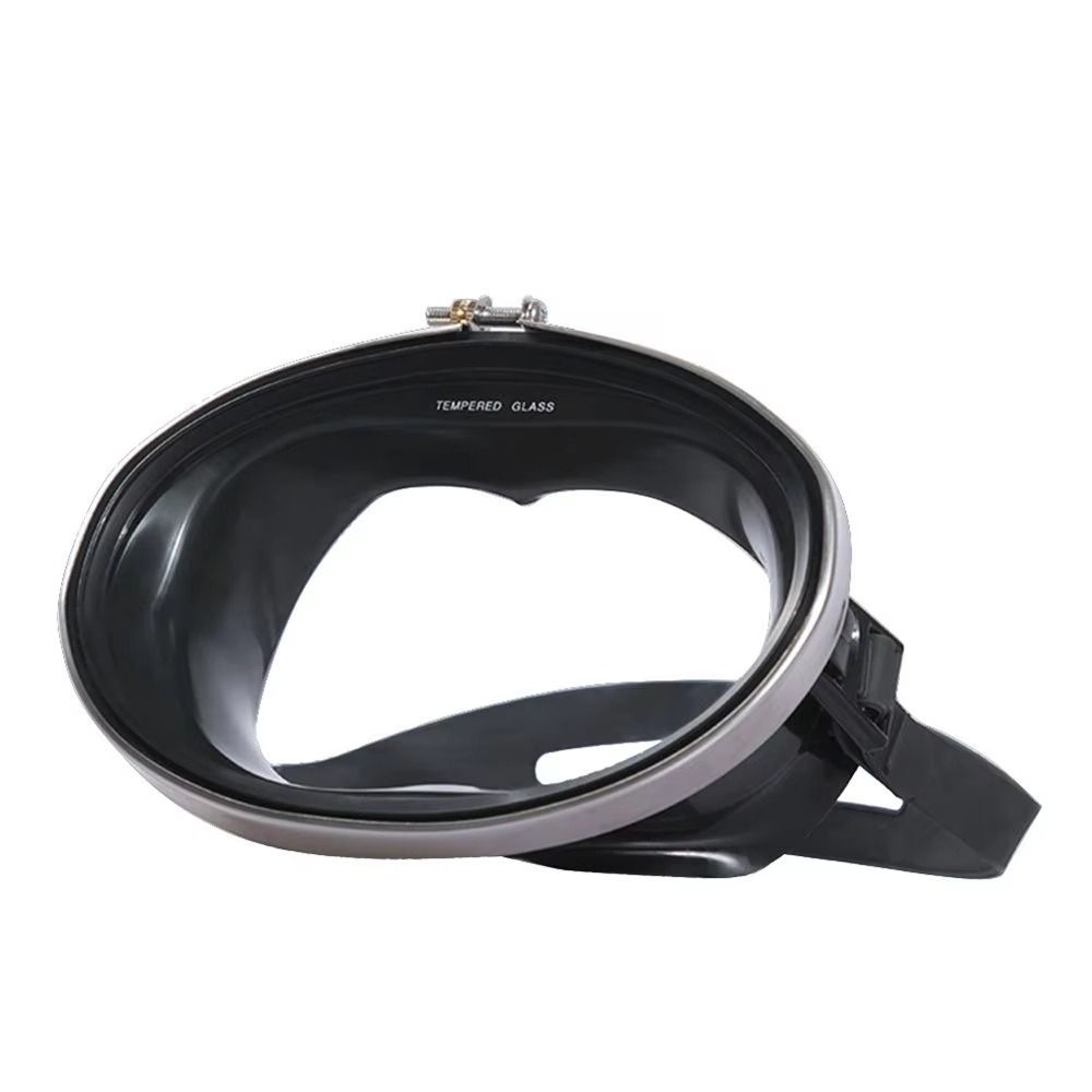 Oval Shape Diving Mask Single Lens Swimming Goggles Professional Snorkeling Mask Diving