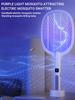 4000V Type-C Electric Fly Swatter Killer Insect Rechargeable Detachable Handheld Automatic Tapping Mode Indoor and Outdoor