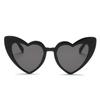 Heart Shaped Sunglasses Women Cat Eye Female Sun Glasses Brand Retro Love Black White Eyewear Men Shade UV400 Eyewear