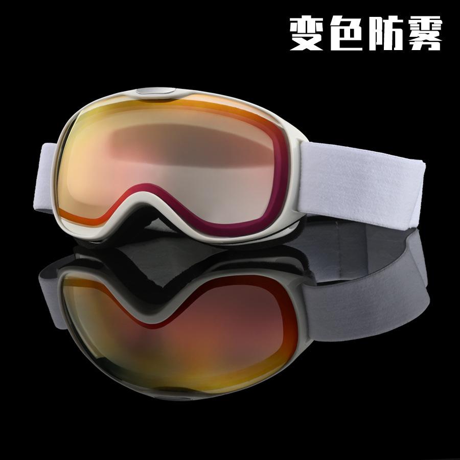 New children's double-layer anti-fog sports ski goggles, outdoor protective eyewear, compatible with prescription glasses