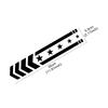 Motorcycle Fender Stickers Scooter Refit Striped Vinyl Decals Waterproof Safety Warning Tape Moto Styling Decoration Accessories