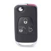 Remote Control Key Housing Shell HU39 3 Buttons for Mercedes-Benz SLK W168 W124