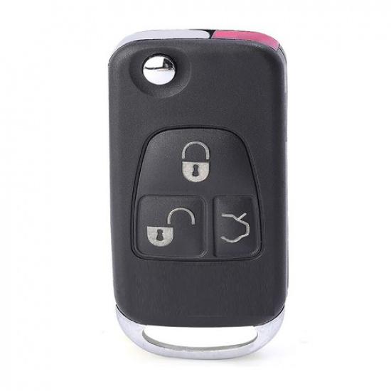 Remote Control Key Housing Shell HU39 3 Buttons for Mercedes-Benz SLK W168 W124