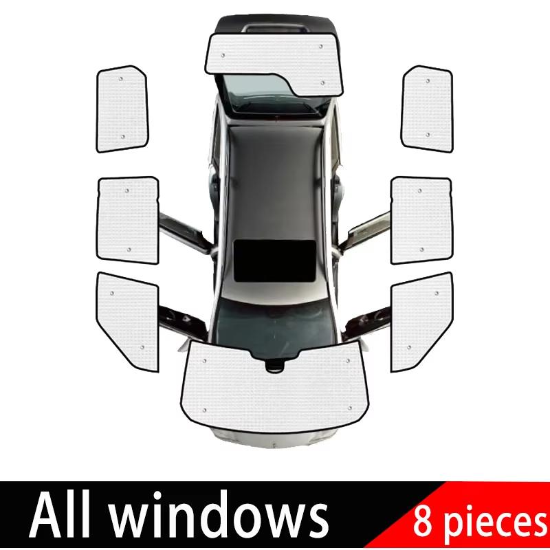 For Land Rover Discovery 4 Accessories L319 LR4 2009~2016 Window Sunshades Thermal Ulation Windshield Anti-UV Car Accessories