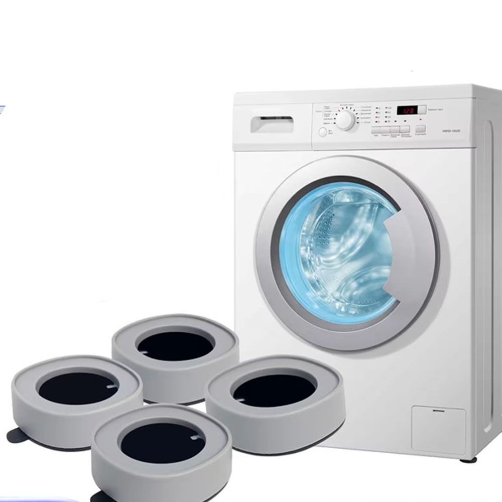 4PCS Strong Adhesive Washing Machine Foot Pad Suction Cup Type Chair Foot Pad  Household