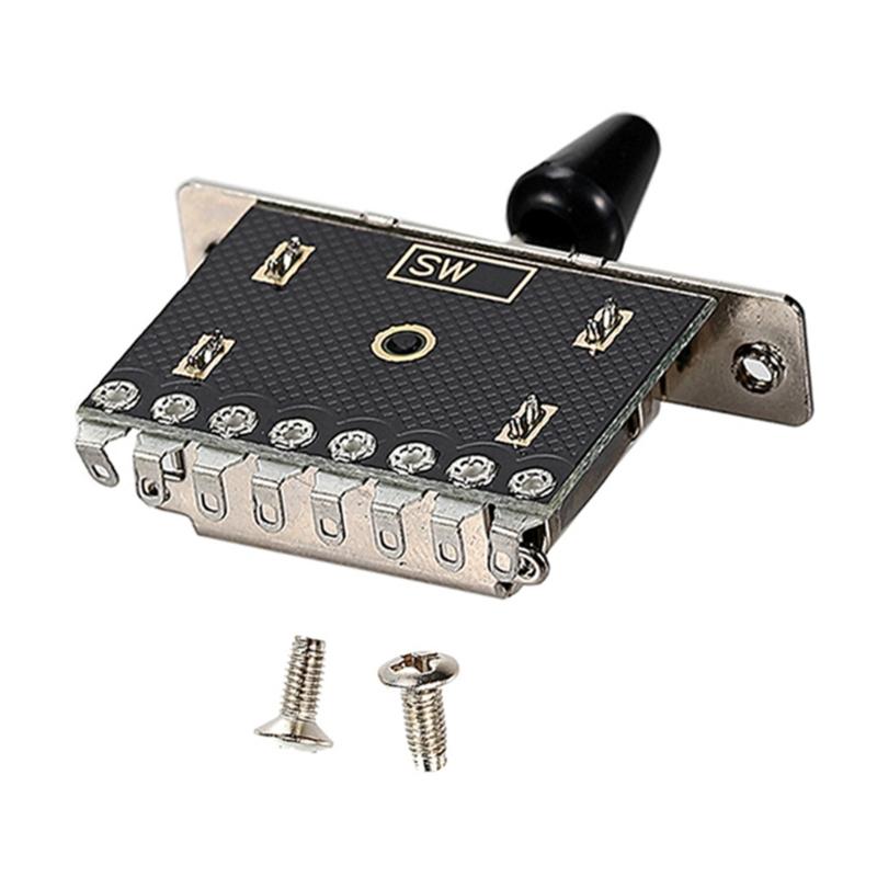 Electric Guitars 3 Way Pickups Selector Switches Shifter Conversion Guitar Pickups Lever Switches Set with Tip Knob