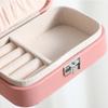 In Macaron Jewelry Box For Travel Portable Ring Earrings Necklace Organizer